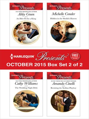 cover image of Harlequin Presents October 2015, Box Set 2 of 2